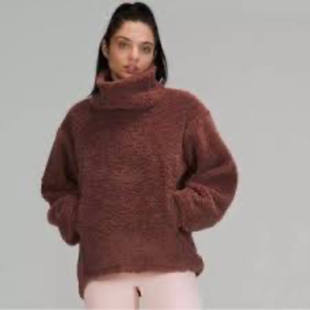 LULULEMON WARMTH RESTORE SHERPA PULLOVER W/TAGS